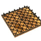 Acacia Wood Deck Tile Interlocking Flooring Waterproof Tiles Outdoor Patio 12x12