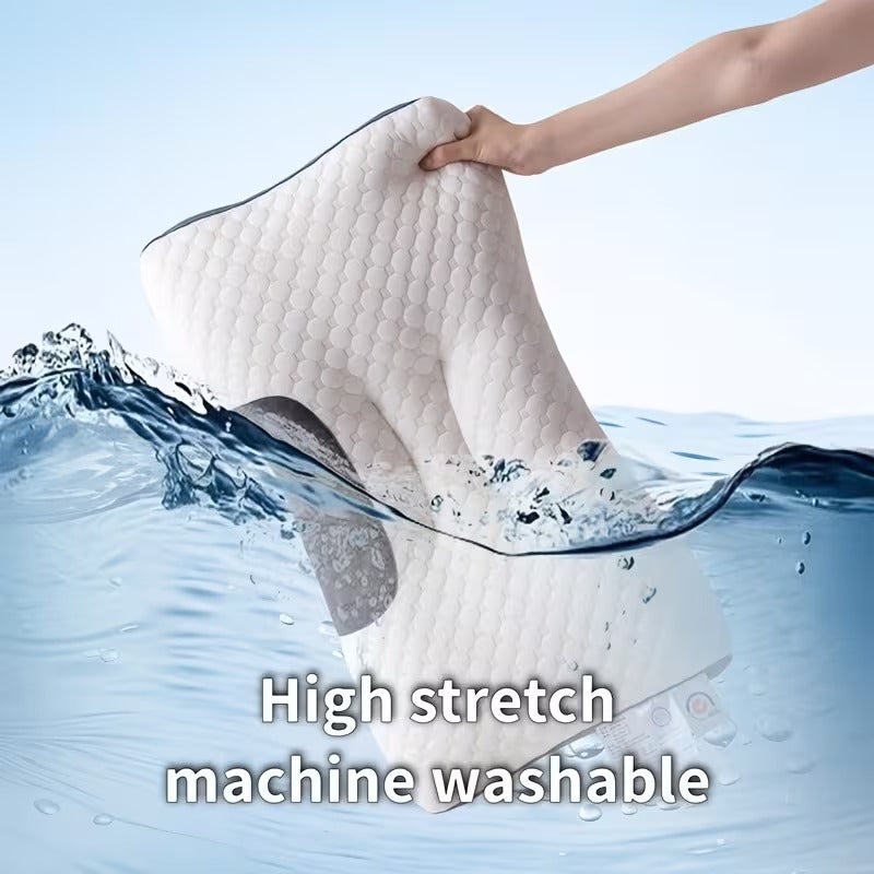 2PCS Memory Foam Neck Support Pillow Soft Orthopedic Ergonomic Sleep Comfort