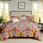 Boho Duvet Cover Set Twin Queen King Soft Microfiber Geometric Bedding Decor Set