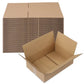 50 Pack 14x10x4 Shipping Boxes Corrugated Cardboard Mailing Cartons 3mm Kraft
