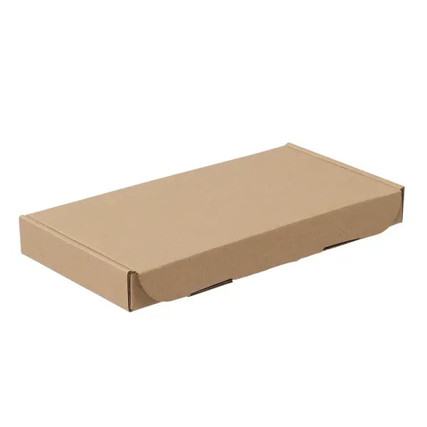 50 Pack 8.7x4.3x1 Shipping Boxes Corrugated Cardboard Mailers Self Locking Kraft