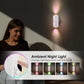 LED Motion Sensor Night Light Rechargeable Wireless Magnetic Wall Light Sconce
