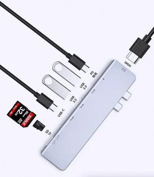 Multiport USB-C Hub Type C To USB 3.0 4K HDMI Adapter For Macbook Pro / Air USA