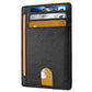 Mens Leather Slim Wallet RFID Blocking Credit Card Holder ID Money Pocket