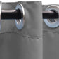 50x108 Gray Outdoor Curtain Panel Grommet Blackout Patio Pergola Privacy 1 Panel