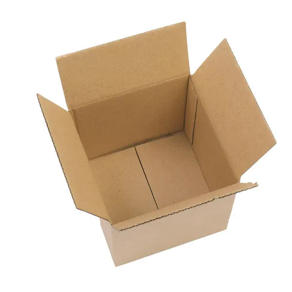 100 Pack 4x4x4 Shipping Boxes Corrugated Cardboard Mailing Box Bulk 4x4x4"