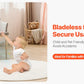 VEVOR Bladeless Desk Fan 12.99in USB Quiet 6 Speed Tower Fan Kids Safe