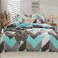 Boho Duvet Cover Set Twin Queen King Soft Microfiber Geometric Bedding Decor Set