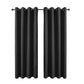 Blackout Curtain Grommet Room Darkening Thermal Window Drapes Privacy Panel Set