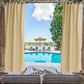 Outdoor Blackout Curtain Panel Thermal Patio Pergola Privacy Drape 1 Panel