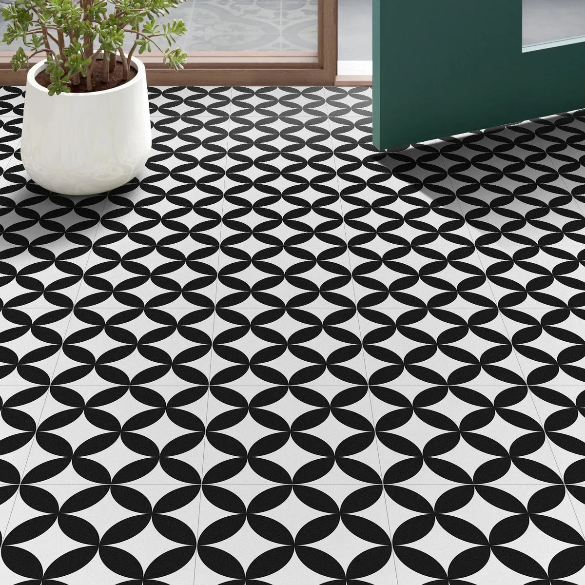 Peel and Stick Floor Tile 20 Pack Self Adhesive Vinyl Flooring Waterproof 7.9x7.9