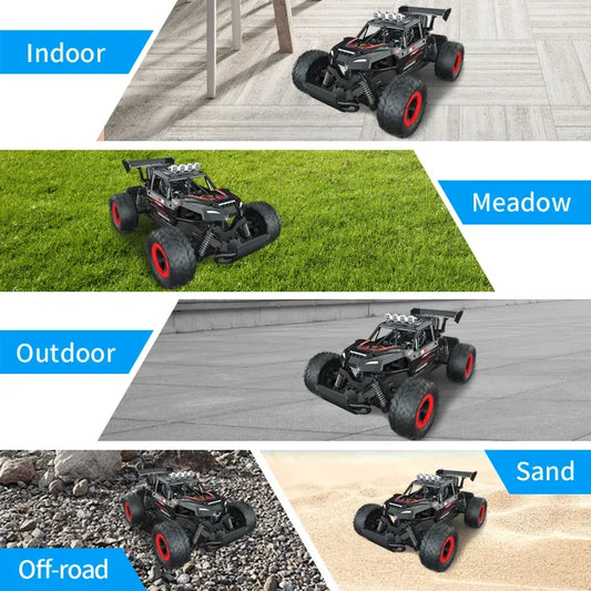 4WD RC Off Road Car 2.4GHz Remote Control Truck Drift Buggy All Terrain