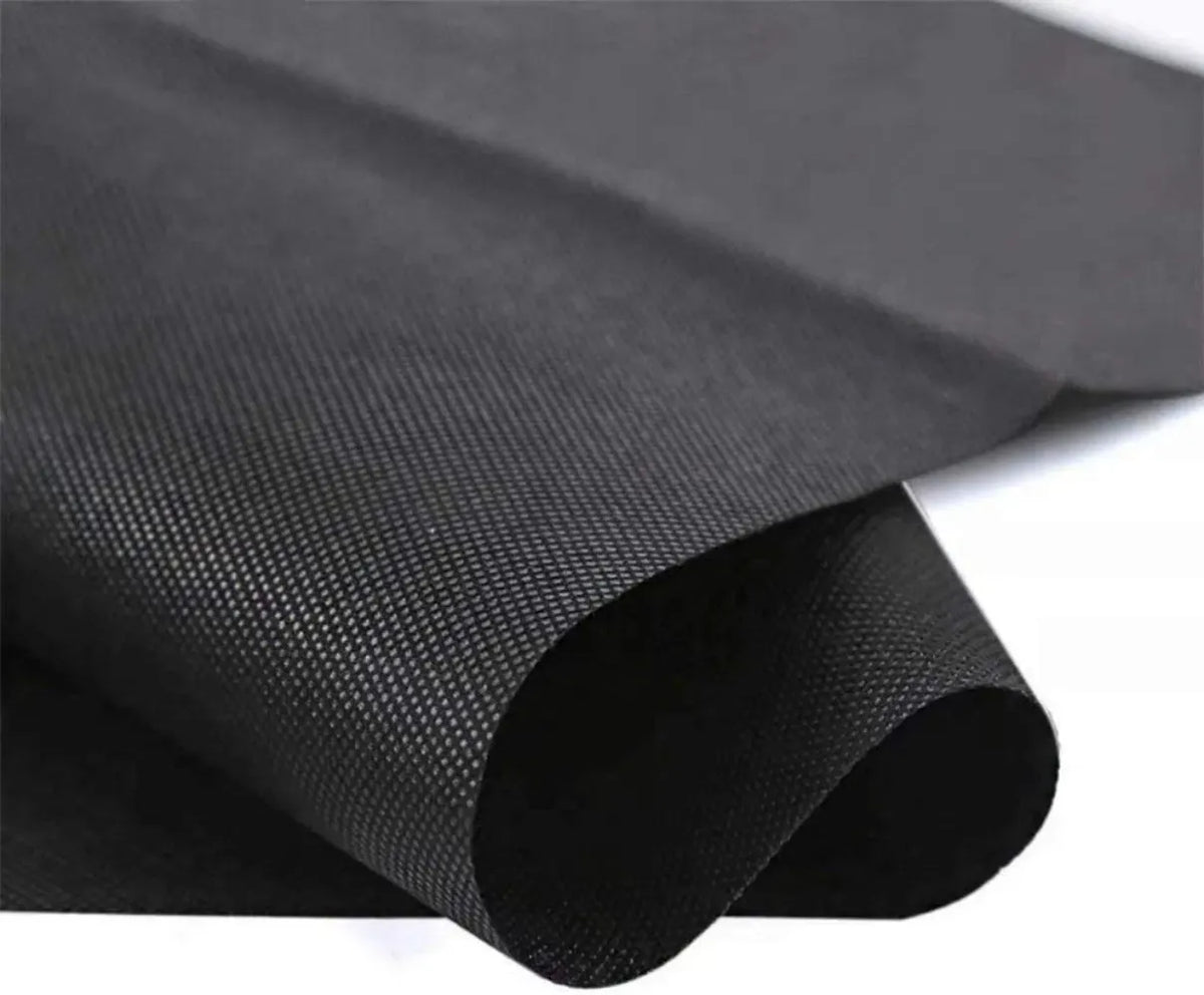 3x5ft Weed Barrier Fabric 2.3oz Nonwoven Landscape Garden Ground Cover Black