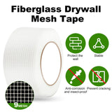 2 in x 295 ft Self Adhesive Fiberglass Mesh Drywall Joint Tape Wall Crack Repair