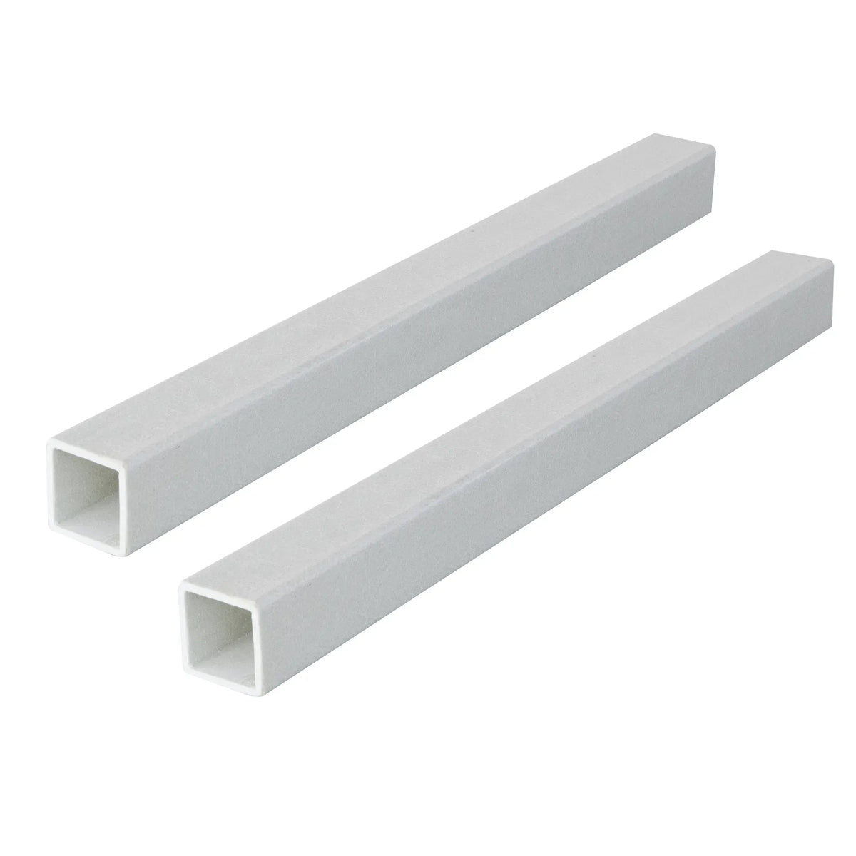FRP Square Tube 2 Pack 24in Fiberglass 1.96in OD 0.18in Wall Composite Tubing
