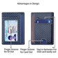 Mens Leather Slim Wallet RFID Blocking Credit Card Holder ID Money Pocket