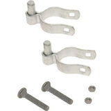 2 Pack Chain Link Gate Hinges for 1-5/8" OD Posts Steel Hardware