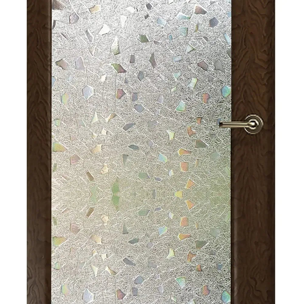 Static Cling Privacy Window Film 17.7x78.8 No Glue Frosted Glass Covering Roll
