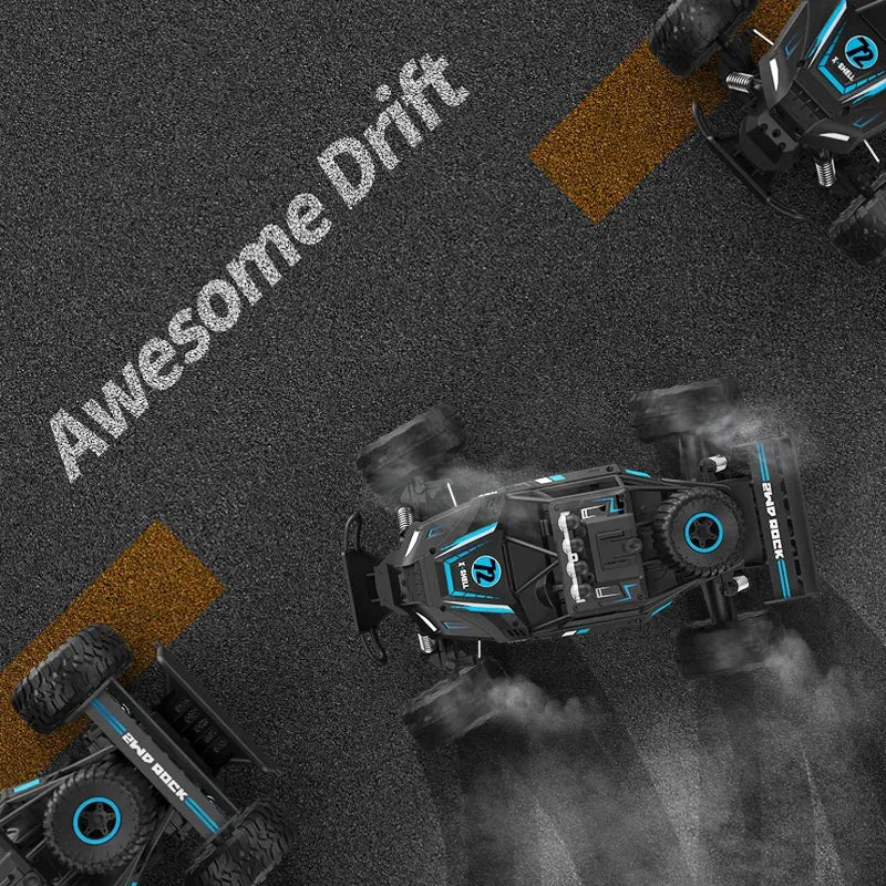 4WD RC Off Road Car 2.4GHz Remote Control Truck Drift Buggy All Terrain
