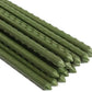 20 Pack 23in Plant Stakes 5/8in Steel Garden Support Rods Green Plastic Coated