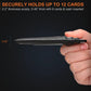 Mens Leather Slim Wallet RFID Blocking Credit Card Holder ID Money Pocket