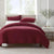 King Duvet Cover Set Soft Microfiber Luxury Bedding Hidden Zipper Corner Ties