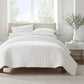 Modern Hotel Style Duvet Cover Set Ultra Soft Microfiber with Corner Fasteners