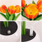 Tulip Lamp LED Table Lamp Flower Vase Desktop Decoration Dimmable Night Light