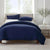 Duvet Cover Set Twin Queen Ultra Soft Luxury Hidden Zipper Corner Ties Bedding