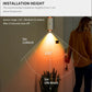 LED Motion Sensor Night Light Rechargeable Wireless Magnetic Wall Light Sconce