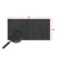 6.5x12ft Black Shade Cloth Garden Sun Shade Net Greenhouse Plant Cover Clips
