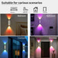LED Motion Sensor Night Light Rechargeable Wireless Magnetic Wall Light Sconce