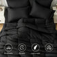 Black Bedding Comforter Set 2 & 3 Piece Soft Microfiber Twin Queen King Size