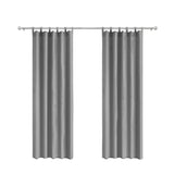52x84 Gray Outdoor Blackout Curtains 2 Panels Patio Pergola Privacy Thermal