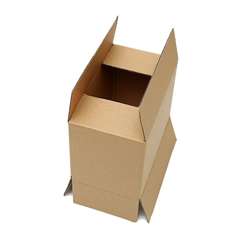 100 Pack 6x4x4 Shipping Boxes Corrugated Cardboard Mailing Box Bulk 6x4x4"