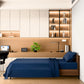 Twin Size Sheets 3PC Navy Blue Brushed Microfiber 14" Deep Pocket Bed Sheet Set