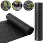 3x100ft Weed Barrier Fabric 3oz Woven PP Landscape Garden Ground Cover Black