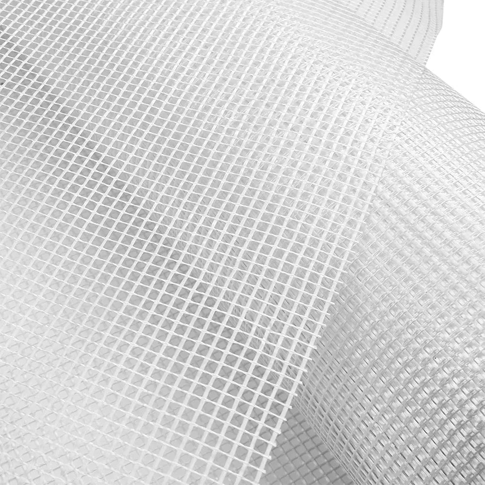 2 in. x 295 ft Self Adhesive Fiberglass Cloth Tape White Mesh Rolls for Drywall