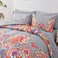 Boho Duvet Cover Set Twin Queen King Soft Microfiber Geometric Bedding Decor Set