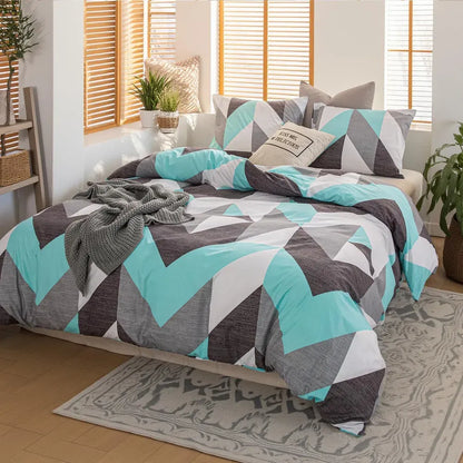 Twin Comforter Set 2 Piece Soft Microfiber All Season Quilted Luxury Bedding Set