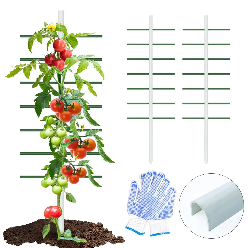 4FT Garden Trellis Plant Support for Tomato Cucumber Climbing Plants 1PC