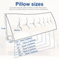 Triangular Reading Cushion Headboard Backrest Wedge Pillow Blue Buttons Washable