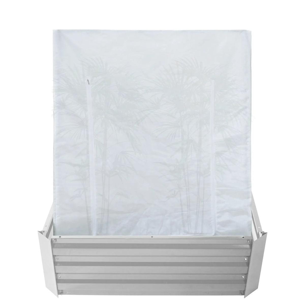 36x36 Plant Frost Cover Kit Winter Freeze Protection Blanket with Frame Stakes