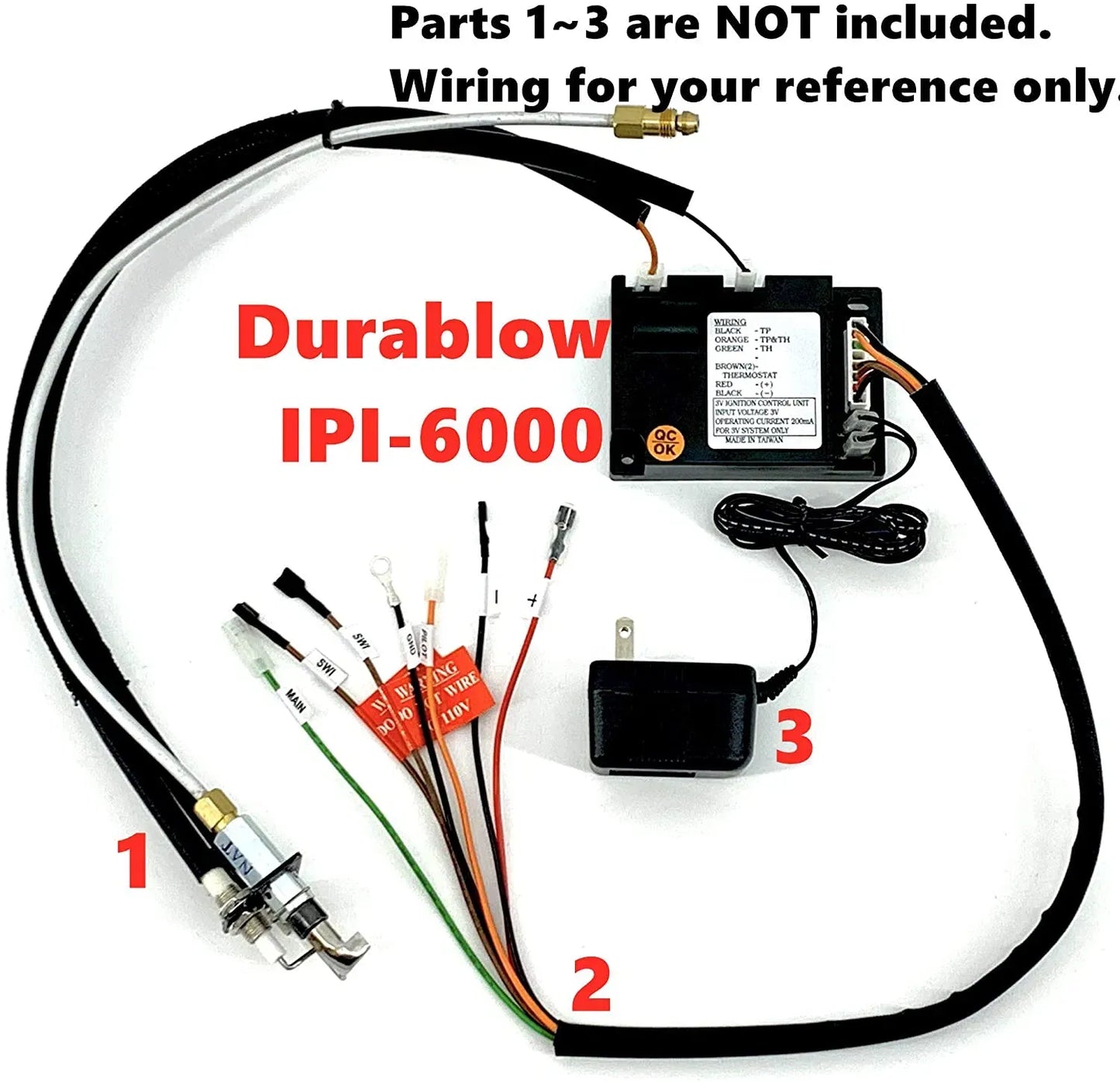 Durablow IPI Ignition Control Module Fireplace Dexen 593-592 GM-6KA HHT 350-M