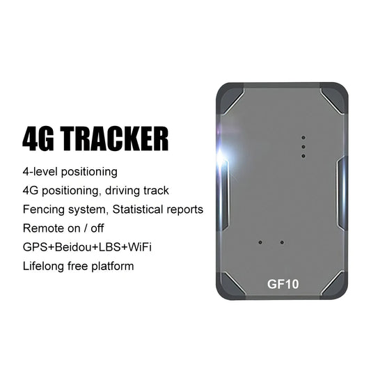 GF10 Real Time GPS Tracker Mini Magnetic Tracking Car Locator Device GSM GPRS US