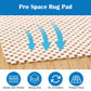 Non Slip Rug Pad 6x9 For Hardwood Floors Area Rug Gripper Mat Cushion White New