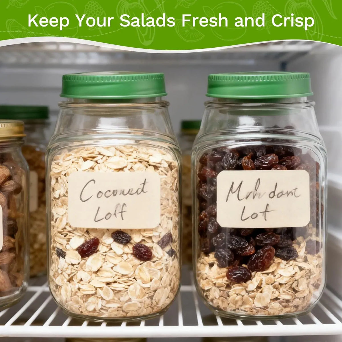 Salad Container with Side Opening Leak Resistant Meal Prep Box Dressing Cup 1 2PK