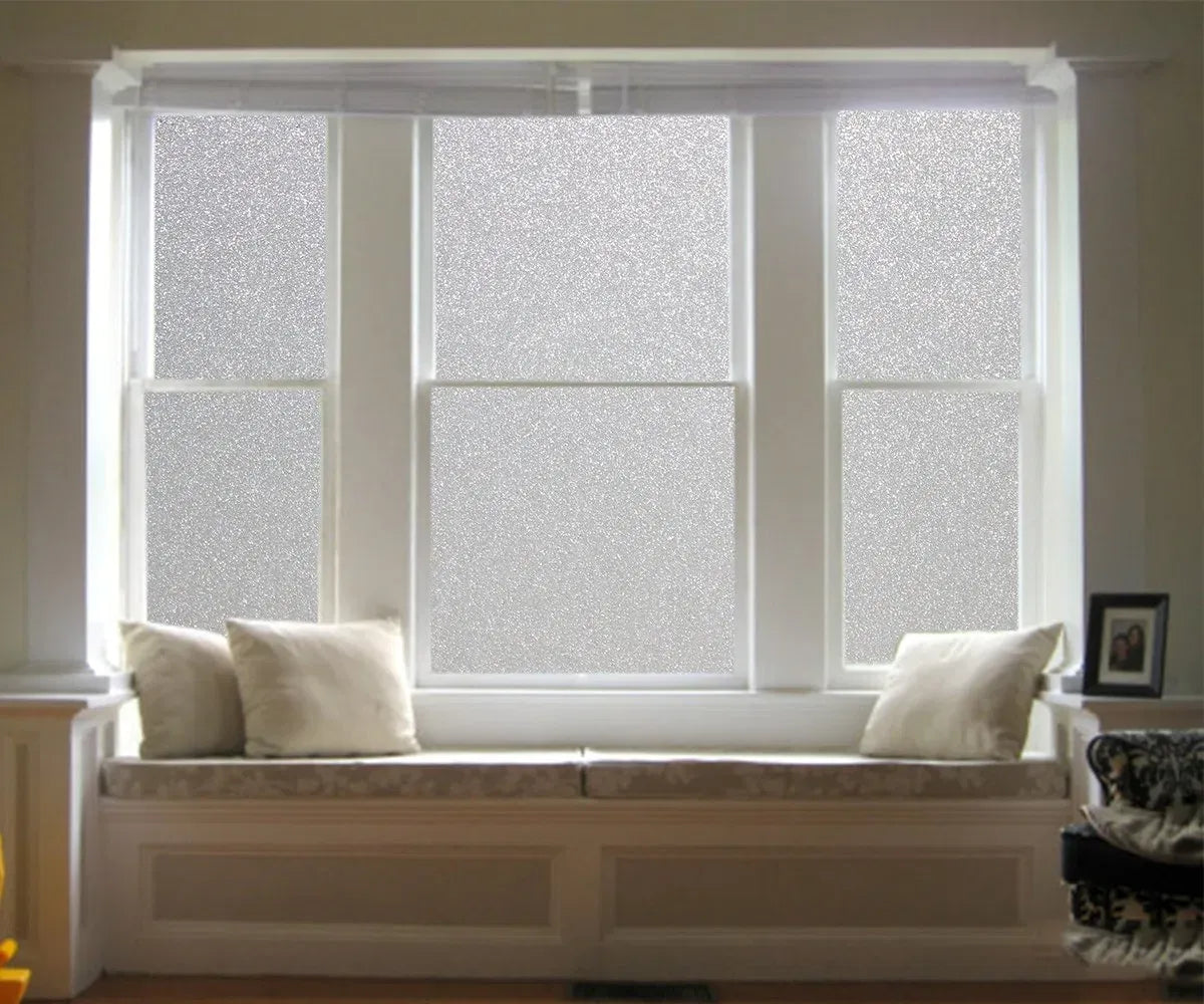 Static Cling Privacy Window Film 17.7x78.8 No Glue Frosted Glass Covering Roll