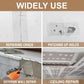 2 in. x 295 ft Self Adhesive Fiberglass Cloth Tape White Mesh Rolls for Drywall