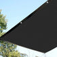 6x12 FT 90% Black Shade Cloth Grommets Pergola Patio Sun Screen Privacy Cover